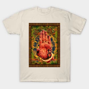 Abhaya Hand Art T-Shirt
